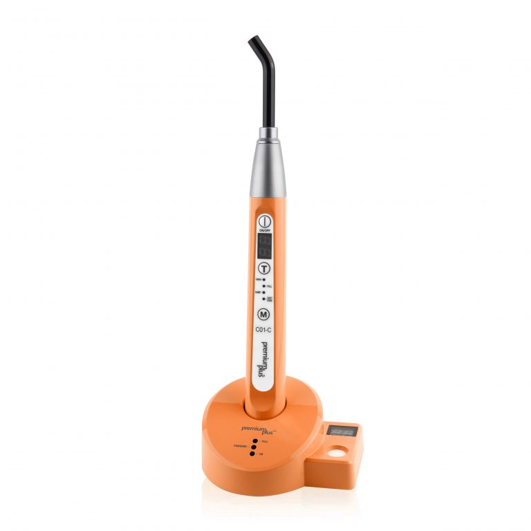 C01C LED Curing Light with 8mm Fibre Optic Light Guide Premium Plus UK