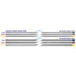 Diamond finishing strips