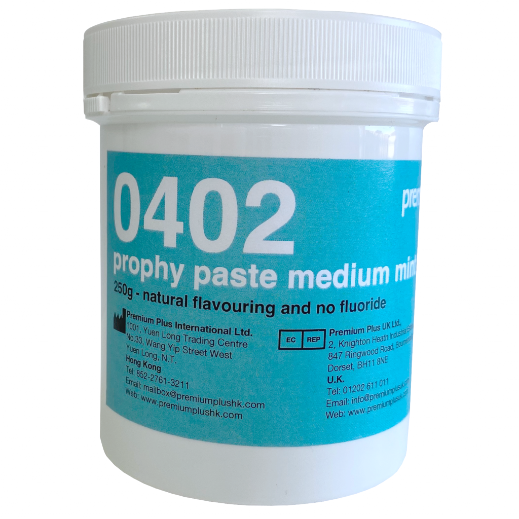 Coarse Orange and Medium Mint Prophy Paste Premium Plus