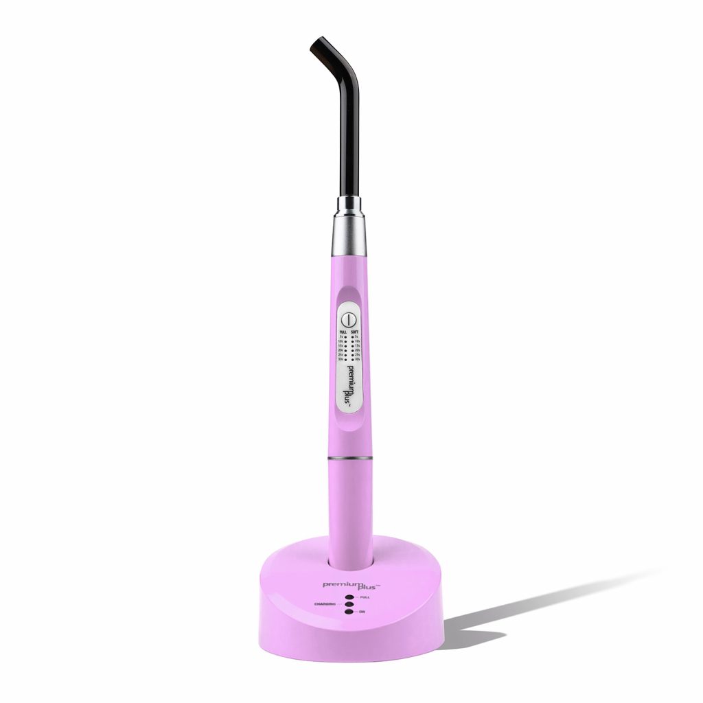 C01M Mini LED Curing Light with 8mm Fibre Optic Light Guide Premium Plus