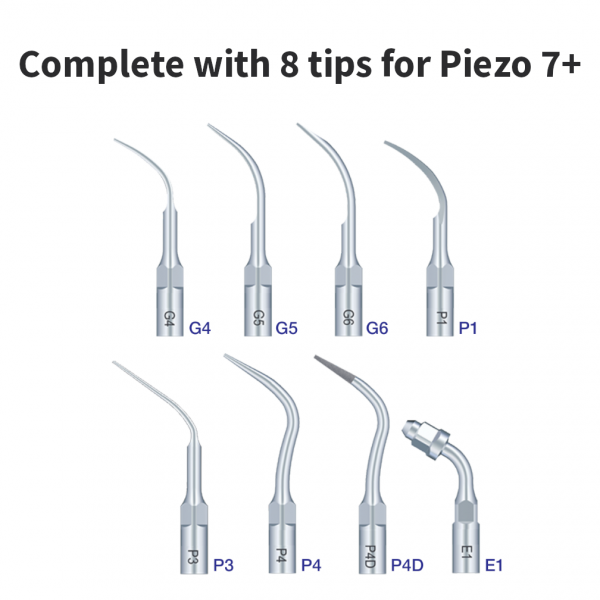 8 tips piezo 7+