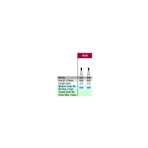 Verdent Diamond Bur FG Pear ISO No. 809 5pcs