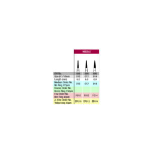 Verdent Diamond Bur FG Needle ISO No. 898 5pcs