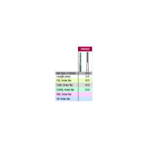 Verdent Carbide Surgical Bur FGL/FGXL ISO No. CB255E