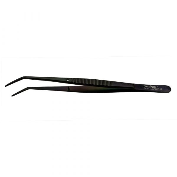 Black Coated College Tweezers