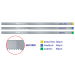 Diamond Coated Serrated Interdental Abrasive Strips