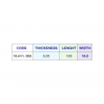 10.411.003 – Matrix bands table