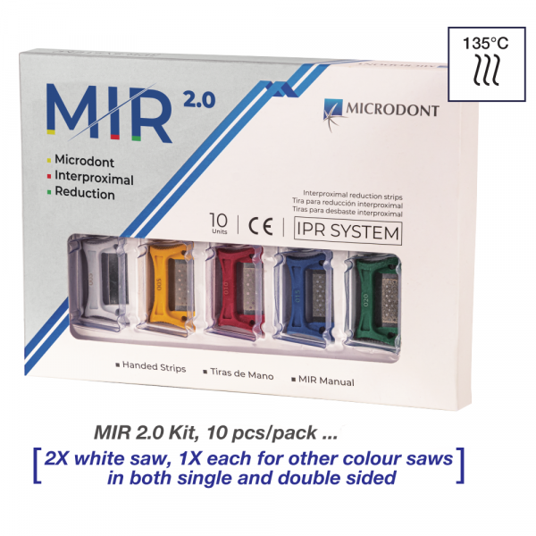 Interdental Diamond Finishing Strips Interproximal Reduction System Kit