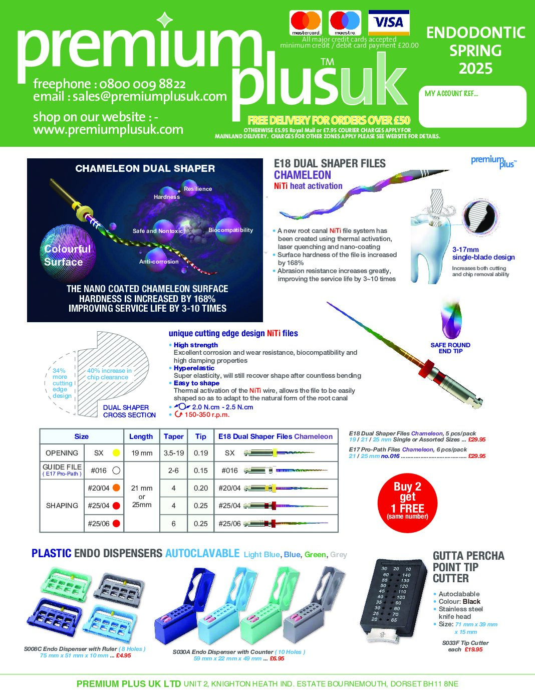 UK Spring Endodontic Catalogue – 2025