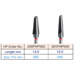 verdent fine plain cut carbide burs
